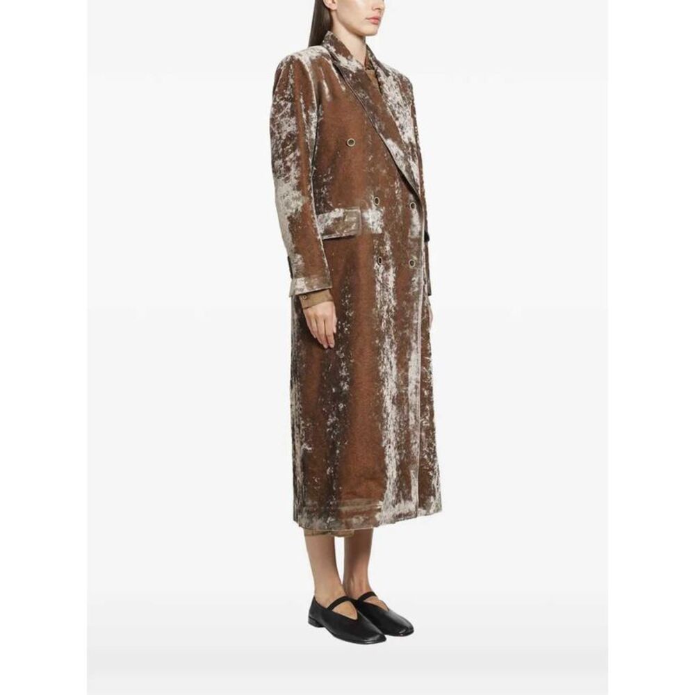 Uma Wang Women Camelot Double-Breasted Coat
